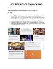 solaire mission and vision|Solaire Resort & Casino .